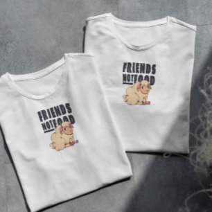 Camiseta Cita del Vegan de los animales de las ovejas trist