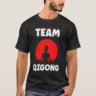 Camiseta Cita Deporte Minimalista Relajación qi gong Simple