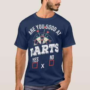 Camiseta Cita Deportiva De Dartboard Divertida Para Un Dart