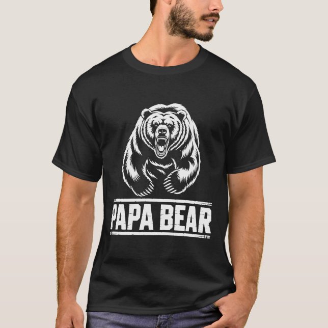 Camiseta Cita/diciendo el día del padre de un papá lindo (Anverso)
