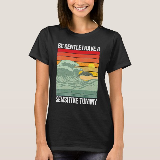 Camiseta Cita Diciendo Retro Sea Gentil Tengo Un Tu Sensibl (Anverso)