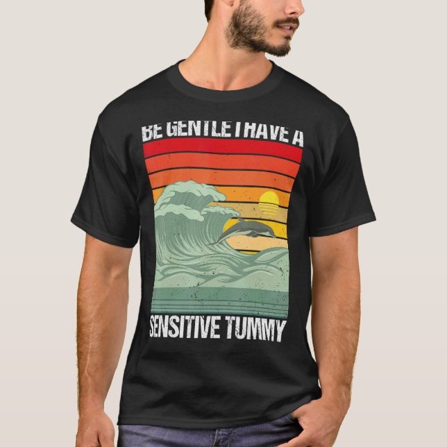 Camiseta Cita Diciendo Retro Sea Gentil Tengo Un Tu Sensibl (Anverso)