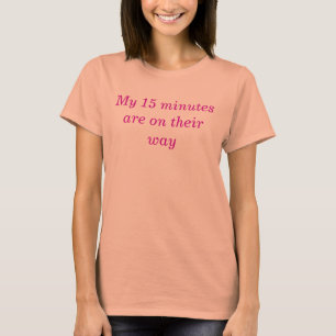 Camiseta Cita Divertida 15 Minutos de Fama Humorística