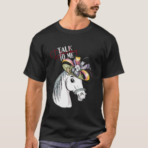 Camiseta Cita Divertida Carreras De Caballos Caballo Lindo 