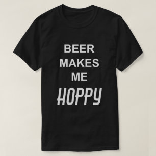 Camiseta Cita divertida CERVEZA ME HACE ESPERANZA