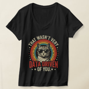 Camiseta Cita Divertida de Analista de Datos que No Era Muy