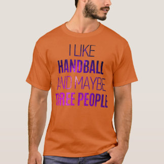 Camiseta Cita divertida de balonmano 4