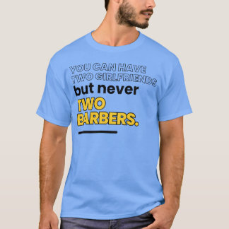 Camiseta Cita divertida de barbero chico