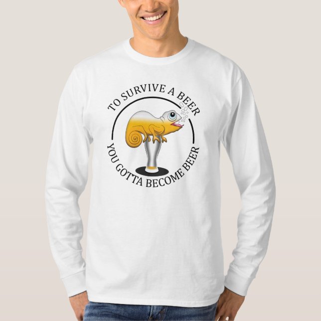 Camiseta Cita divertida de Beer Lover - Cerveza (Anverso)