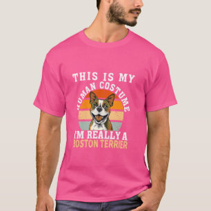 Camiseta Cita divertida de Boston Terrier Perro Boston Terr