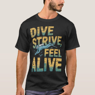 Camiseta Cita Divertida de Buceo - Buceador Subacuático