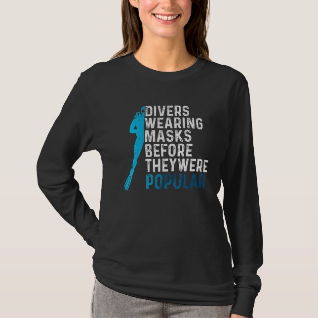 Camiseta Cita divertida de buceo para buceadores de Scuba (Anverso)