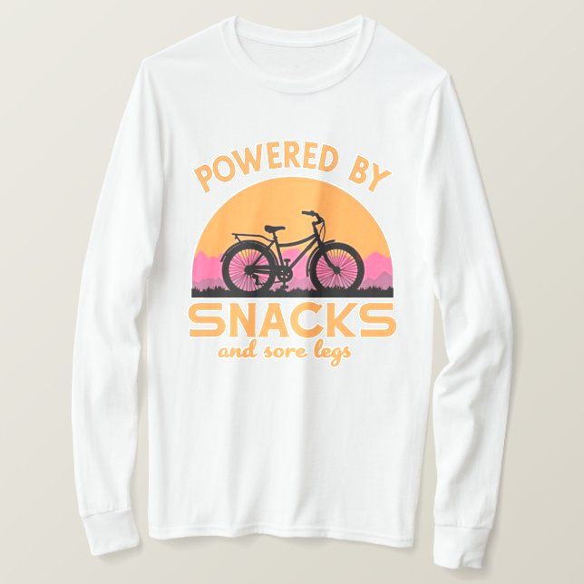 Camiseta Cita divertida de ciclismo de aventura para los má (Anverso del diseño)