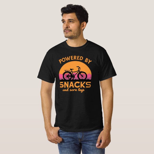 Camiseta Cita divertida de ciclismo de aventura para los má (Anverso completo)