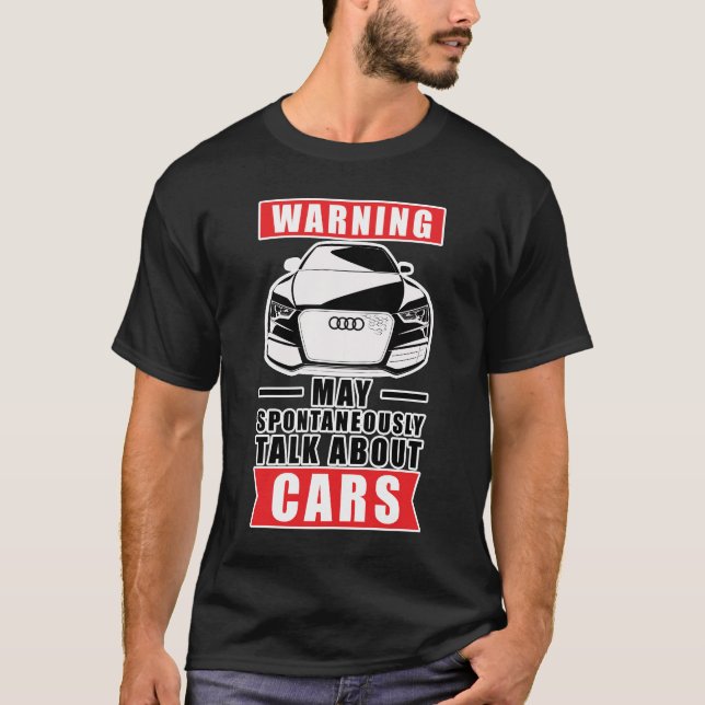 Camiseta Cita Divertida de Coche (Anverso)