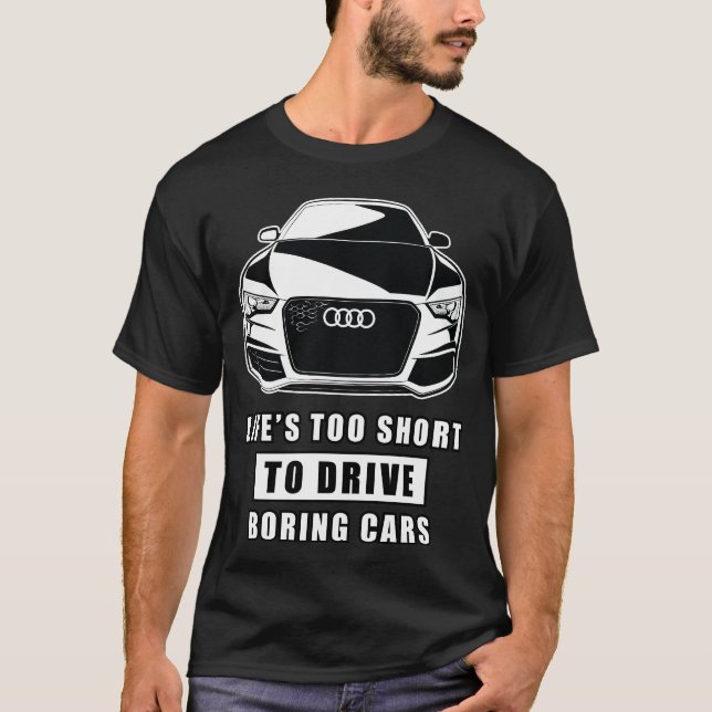 Camiseta Cita divertida de coche (Anverso)