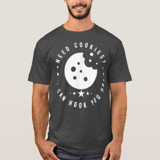 Camiseta Cita divertida de cookies de hornear, Guay Cocinar