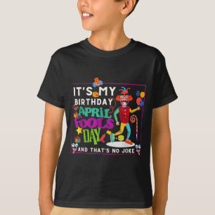 Camiseta Cita divertida de cumpleaños de abril Día de los i