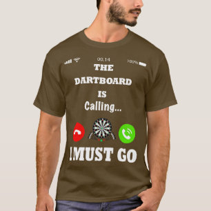 Camiseta Cita divertida de dardos