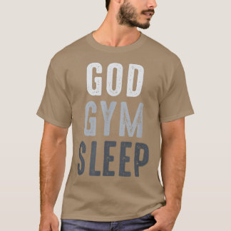 Camiseta Cita divertida de entrenamiento de gimnasio, sueño