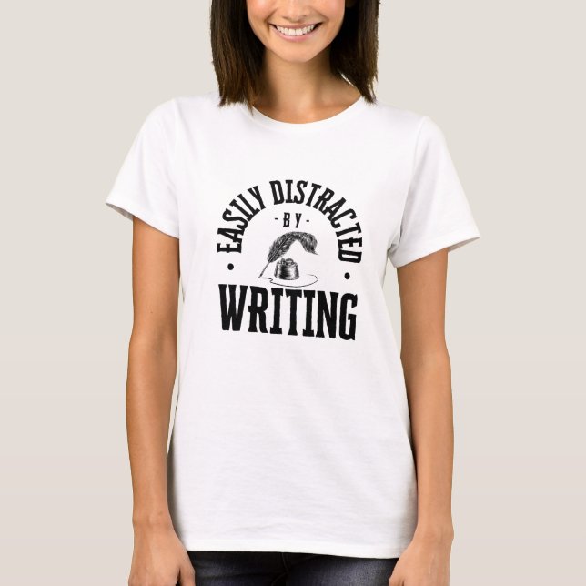 Camiseta Cita divertida de escritura Unisex T-Shirt (Anverso)