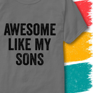 Camiseta Cita Divertida de Familia Vintage Increíble Como M