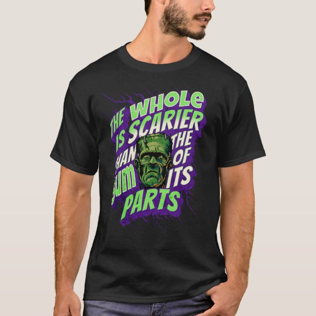 Camiseta Cita divertida de Frankenstein Monster (Anverso)