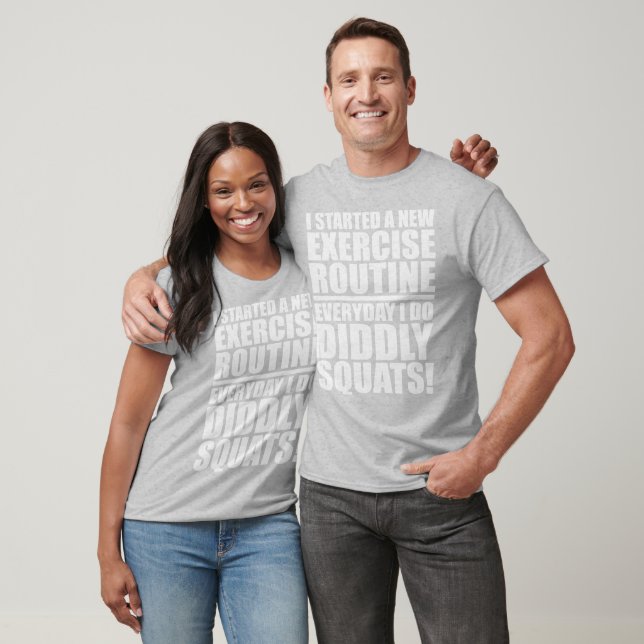 Camiseta Cita divertida de gimnasio - Cualidades curiosas (Unisexo)