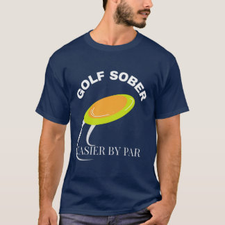 Camiseta Cita divertida de golf de Disk Golf Sober