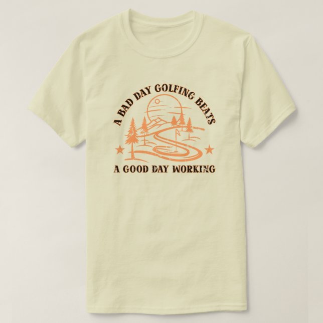 Camiseta Cita divertida de golf | Golfing Lover (Diseño del anverso)