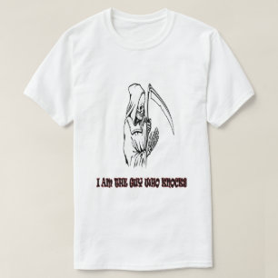Camiseta Cita divertida de Grim Reaper que asustó a Hallowe