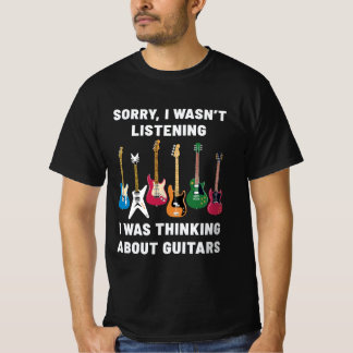 Camiseta Cita divertida de guitarrista