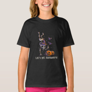 Camiseta Cita divertida de Halloween Hagamos un bollo de ha