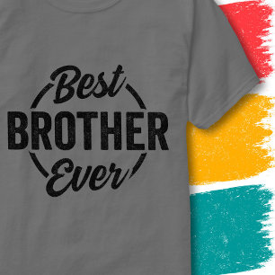Camiseta Cita Divertida de Hermano Antiguo Mejor Hermano de