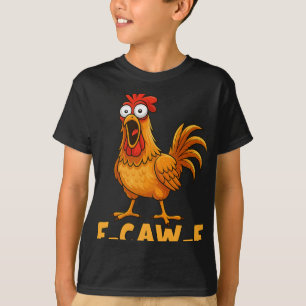 Camiseta Cita divertida de humor de pollo F-caw-f Gallo Mem