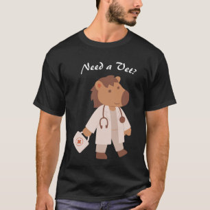 Camiseta Cita divertida de humor de veterinario y cuidado d