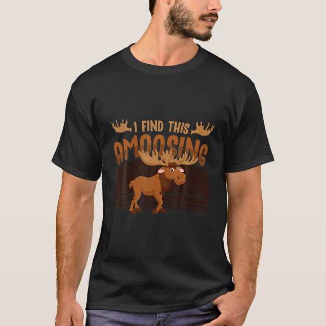 Camiseta Cita divertida de Hunter que encuentro esto preocu (Anverso)
