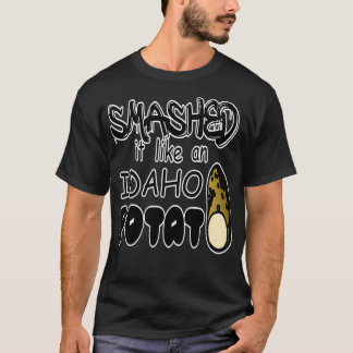 Camiseta Cita divertida de Idaho potato