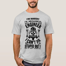 Camiseta Cita divertida de ingeniero mecánico
