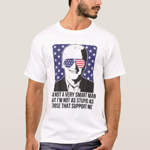 Camiseta Cita divertida de Joe Biden diciendo, Anti Joe Bid