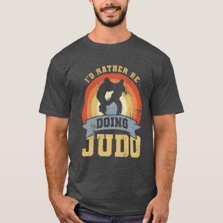 Camiseta Cita divertida de judo vintage