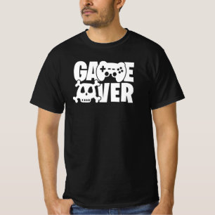 Camiseta Cita divertida de jugador Game Over