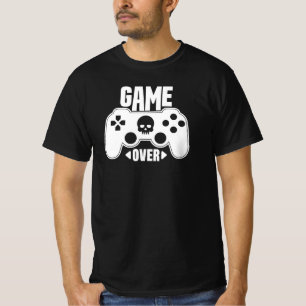 Camiseta Cita divertida de jugador Game Over