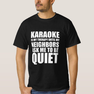 Camiseta Cita divertida de Karaoke