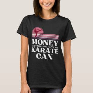 Camiseta Cita divertida de karate artes marciales retro Tae