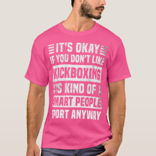 Camiseta Cita divertida de Kickboxing y amante del Kickboxi