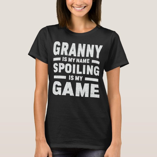 Camiseta Cita divertida de la abuela Cute (Anverso)