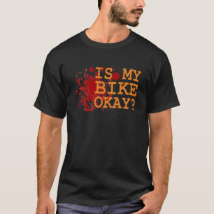 Camiseta ¿Cita divertida de la bicicleta - es mi bici