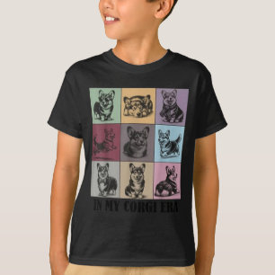 Camiseta Cita Divertida de Mamá de Corgi En Mi Era de Corgi