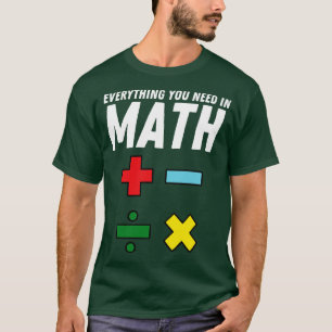 Camiseta Cita divertida de matemáticas Mathemate Teacher